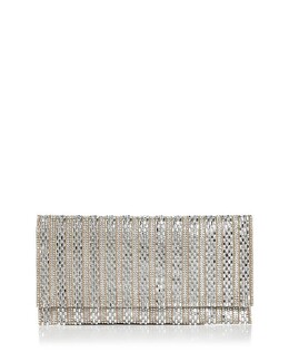 Клатч Megan Crystal с бусинами — 100% эксклюзив Aqua 3754420 | silver/gold
