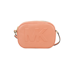 Средняя сумка через плечо для камеры из кожи цвета шерберта Michael Kors 0196163085036