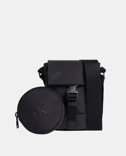 Плечевой ремень на молнии и дополнительная внешняя сумка Calvin Klein, чёрный a53428807 | negro