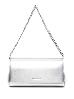 Сумка через плечо цвета кармина среднего размера Michael Kors, серебряный 30s5s9yc6m | серебристый