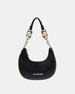 Сумка через плечо с застежкой-молнией Love Moschino, чёрный a53533378 | negro