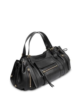 Большая кожаная сумка через плечо St. Germain Gerard Darel, цвет Black 4806230 | black