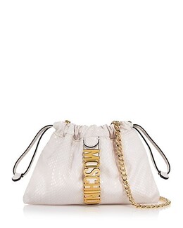Сумка на плечо с логотипом на шнурке Moschino, цвет White 4156835 | white