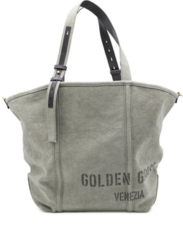 Сумка-тоут из замши Golden Goose, серый gwa00694a000680 | серый