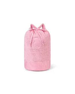 Пляжная сумка для девочки в однотонной махровости и принте Kaos Tous, цвет Rosa mp_0643544_31175 | rosa