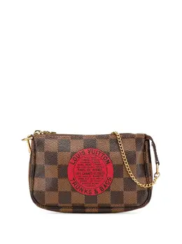 Louis Vuitton 2008 Damier Ebene Trunks and Bags Mini Pochette Accessoires handbag 30569998
