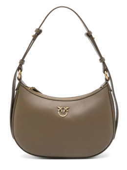 Мини-сумка на плечо Half Moon Pinko, коричневый 102790a0f1 | коричневый