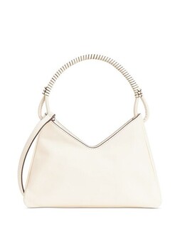 Сумка через плечо Валери Staud, цвет White 4568500 | cream/gold