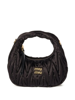 Сумка-шоппер Mini Wander Miu Miu, черный 5bp078volo2cv8 | черный