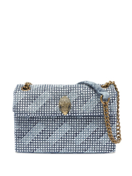Джинсовая сумка на плечо Kensington с заклепками Kurt Geiger London, синий 4369788669 | синий
