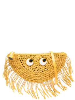 Сумка-клатч Half Moon Anya Hindmarch, желтый 200516 | желтый