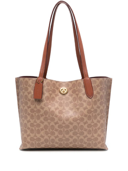 Сумка-шоппер Willow Coach, коричневый c0693 | коричневый