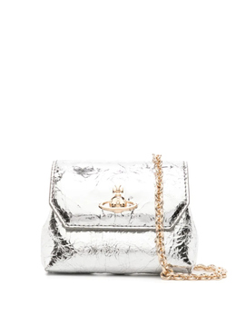 Сумка-цепочка Nano Pouch Vivienne Westwood, серебряный 5c01000owl00a7a | серебристый