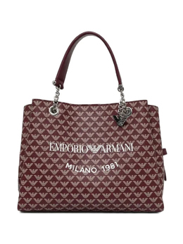 Сумка-тоут с логотипом Emporio Armani, красный y3d159yws0e | красный