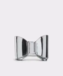 Женские сумки с застежкой-клипсой Aldo, серебряный mp_0016467_bowbagxse | plata