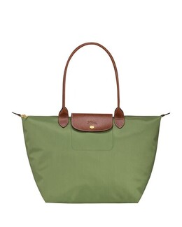 Большая нейлоновая сумка через плечо Le Pliage Original Longchamp, British Green 641314 | british green