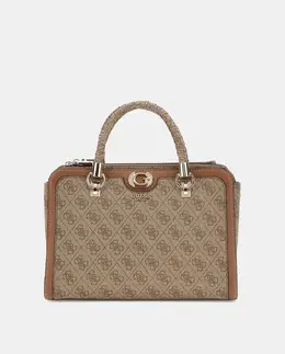 Сумка с логотипом 4 г со съемной длинной ручкой Guess, бежевый a53091194 | beige
