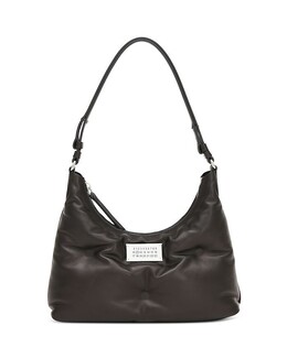Маленькая сумка-хобо Maison Margiela Glam Slam Hobo, черный 5182155 | black