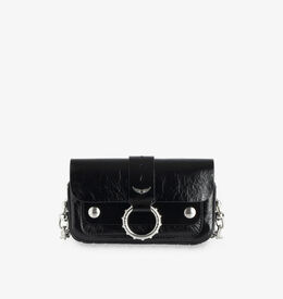 Сумка-Кошелек из кожи с логотипом Кейт Zadig & Voltaire, черный r04420354 | black