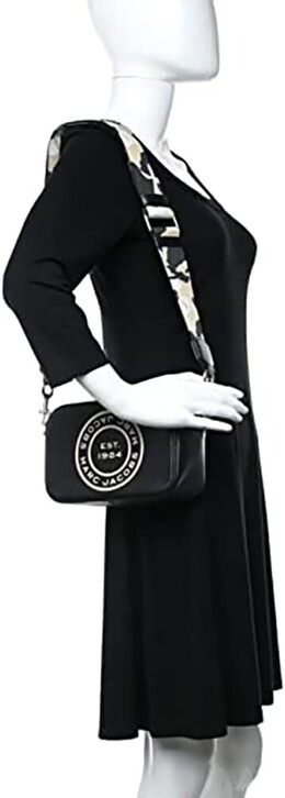 Сумка через плечо Marc Jacobs Flash Leather, цвет черный/коричневый, многоцветный b0bnp5mdv5