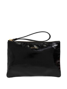 Isabel Marant клатч с жатым эффектом, черный mp0026fba1c13m | черный