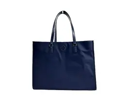 Сумка-тоут Ella большого размера из нейлона темно-синего цвета 136144 Tory Burch 0196133215937