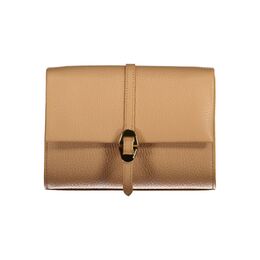 Коричневая кожаная сумка Coccinelle 0016390713 | brown