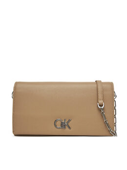 Сумочка Ck Mini Chain Bag K60K612806 Calvin Klein, бежевый 8719849128777 | beige
