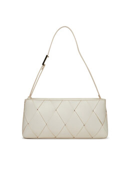 Сумочка Ck Woven Elongated Shoulder Bag K60K612992 Calvin Klein, белый 8719849156886 | weiß