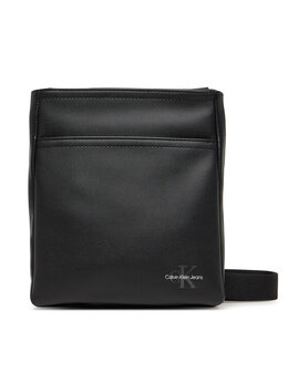 Сумка через плечо Mono Logo Flat Pack 18 LV04G3107G Calvin Klein, черный 8721107865522 | schwarz