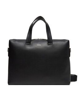 Сумка для ноутбука Ck Premium Leather Laptop Bag K50K512939 Calvin Klein, черный 8721107414331 | schwarz