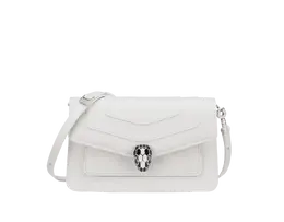Сумка Serpenti forever с востока на запад Bvlgari, белый 292104 | white