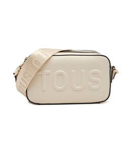 Сумка женская Tous кросс-боди с логотипом, бежевый us242w00001301000os | beige