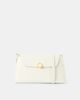 Мини-сумка из мягкой кожи Sfera Furla, белый 8050597575919 | blanco