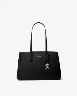 Сумка-тоут из кожи Laila Michael Kors, черный 197853460546 | negro