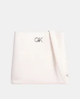Сумка-мешок с логотипом CK Calvin Klein, белый 8719849156947 | blanco