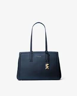 Сумка через плечо тоут Laila из кожи Michael Kors, темно-синий mp_0478263_30s5g9it2ln1 | azul marino