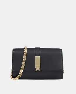 Сумка через плечо для вечеринок с цепочкой Tommy Hilfiger, черный 8720638745709 | negro