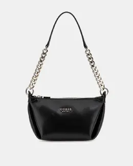 Сумка через плечо с застежкой-молнией Guess, черный 7626741559633 | negro