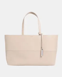 Сумка-шоппер с монограммой Calvin Klein, бежевый 8719849128920 | beige