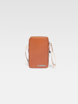 Сумка через плечо Grosgrain Jacquemus The vertical Cuerda, светло-коричневый 235ba091-3061-811 | light brown