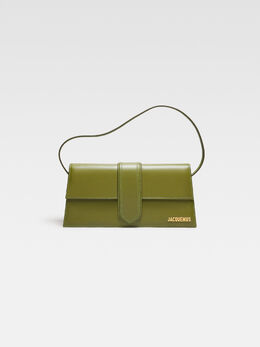 Длинная сумка с клапаном Jacquemus The long Bambino, хаки 221ba013-3100-560 | khaki