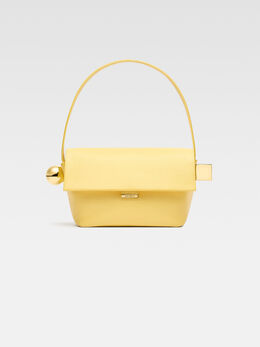 Сумка через плечо с клапаном Jacquemus The Rond Carré, светло-желтый 243ba383-3171-210 | light yellow