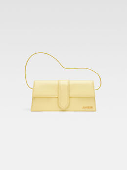 Длинная сумка с клапаном Jacquemus The long Bambino, желтый 221ba013-3128-205 | pale yellow