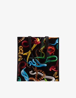 Сумка для продуктов Змеи — мульти Seletti 22406071