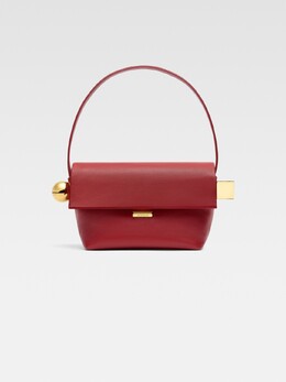 Сумка через плечо с клапаном Jacquemus The Rond Carré, темно-красный 243ba383-3171-480 | dark red