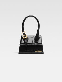 Фирменная сумка с пряжкой Jacquemus The medium Chiquito with buckle, черный 233ba327-3164-990 | black