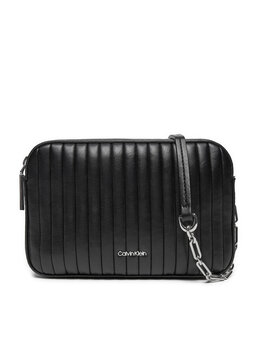 Сумочка Mini Line Quilt Camera Bag K60K613078 Calvin Klein, черный mini line quilt camera bag k60k613078 | schwarz