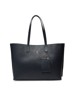 Сумочка Th Distinct Tote Mono AW0AW17195 Tommy Hilfiger, синий th distinct tote mono aw0aw17195 | dunkelblau