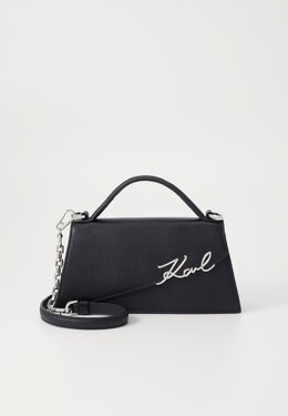 Сумка SIGNATURE SLIM Karl Lagerfeld, черный k4851h1hm-q11 | black/nickel